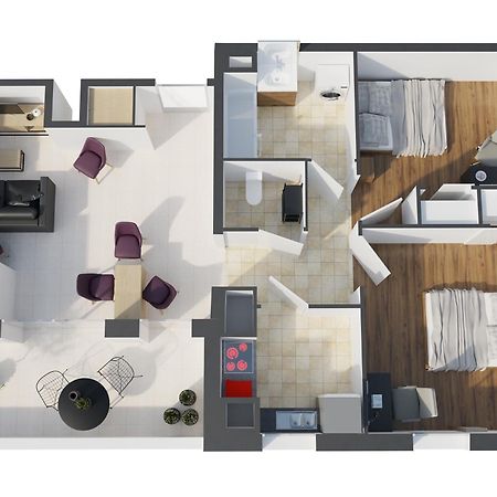 La Loge Du Minotaure, Parking Et Bureaux Apartment Toulouse Bagian luar foto