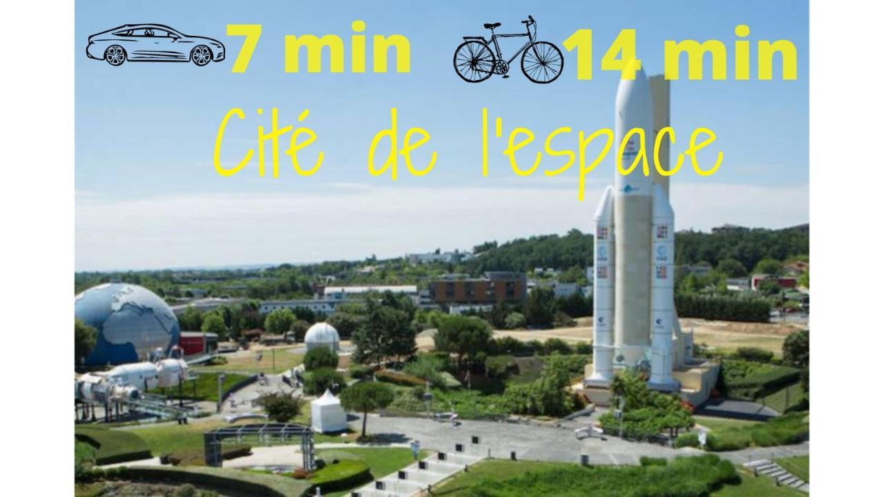 La Loge Du Minotaure, Parking Et Bureaux Apartment Toulouse Bagian luar foto