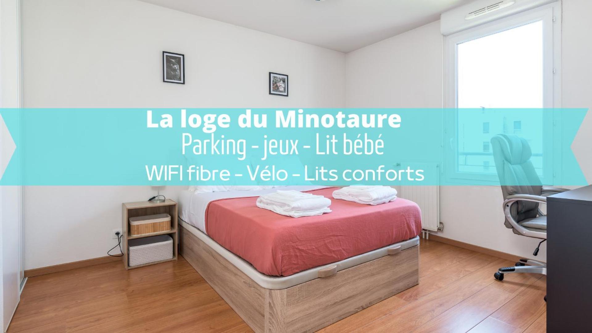La Loge Du Minotaure, Parking Et Bureaux Apartment Toulouse Bagian luar foto